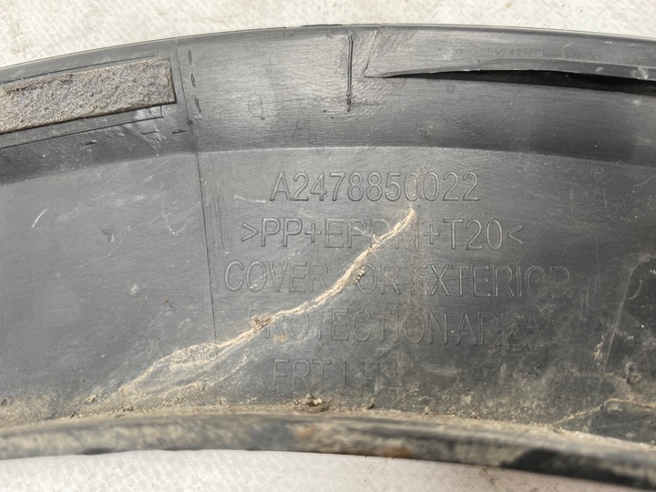 фото №9, Mercedes glb w247 19- планка накладка крыльев перед левая a2478850022