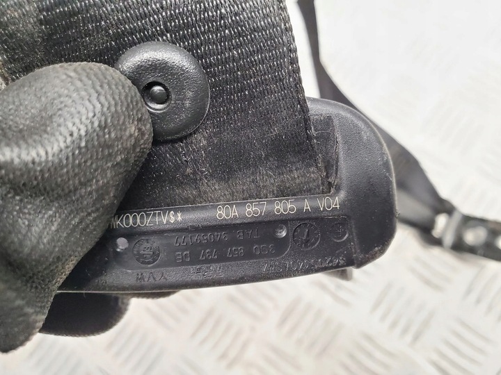 фото №6, Audi q5 sq5 2019 зад сторона ліва pas безпеки сидіння заднього