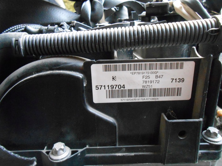 фото №8, Bmw x4 f26 2,0d двигун стійка код двигуна b47d20a