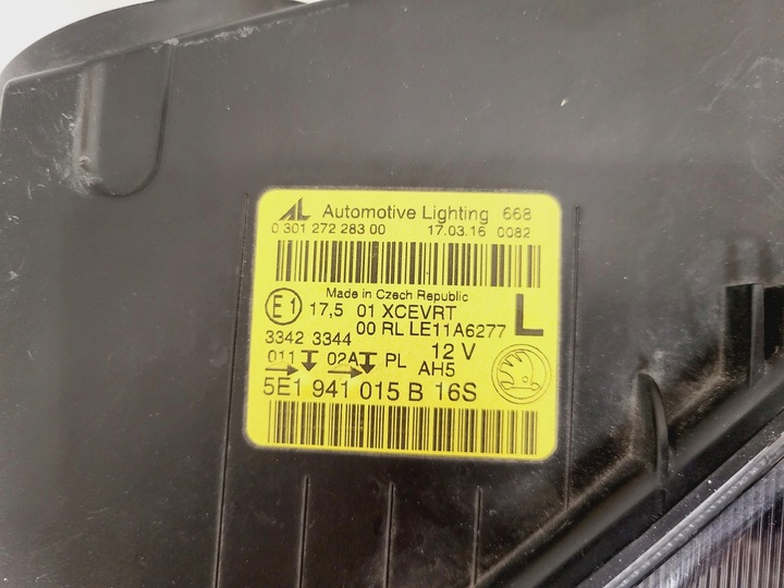 фото №11, Skoda octavia iii bi-xenon динамический led 5e1941015b 5e1941016b комплектные