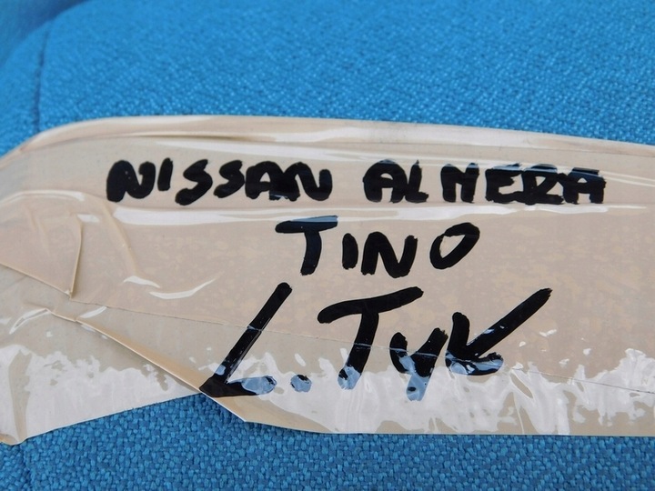 фото №12, 04/18 nissan almera tino сидіння лівий зад ii ряд