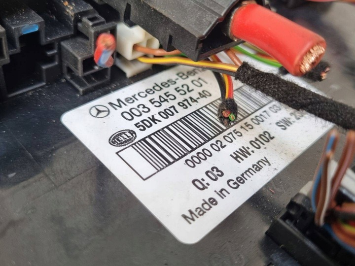 фото №4, Модуль sam зад mercedes-benz c w203 cl203 2002 a0035455201