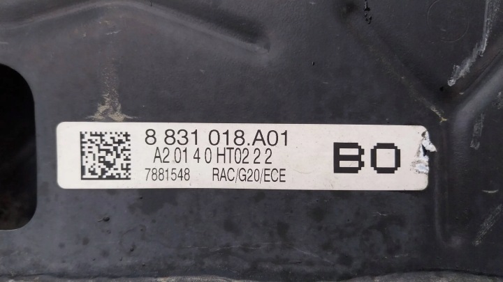 фото №8, Ось подвешивание зад подрамник балка kpl 8831018 bmw g20 g21 g23 g26