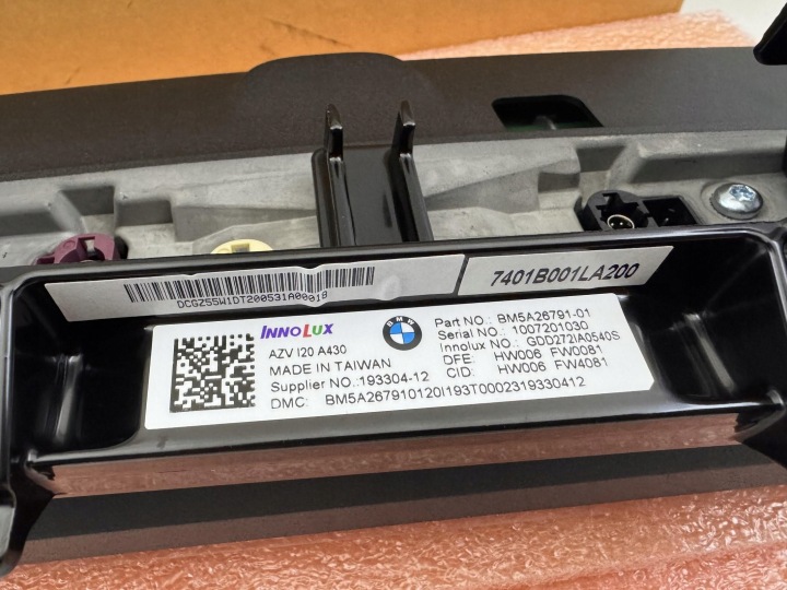 фото №7, Bmw (oem) 4 m4 m3 g80 g82 екран монітор дисплей новий bm5a26791