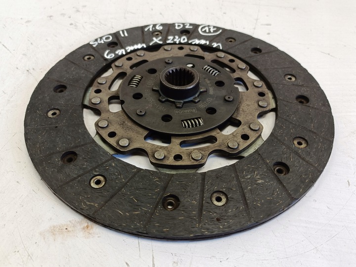 фото №7, Volvo s40 ii 1.6 d2 притиск диск зчеплення