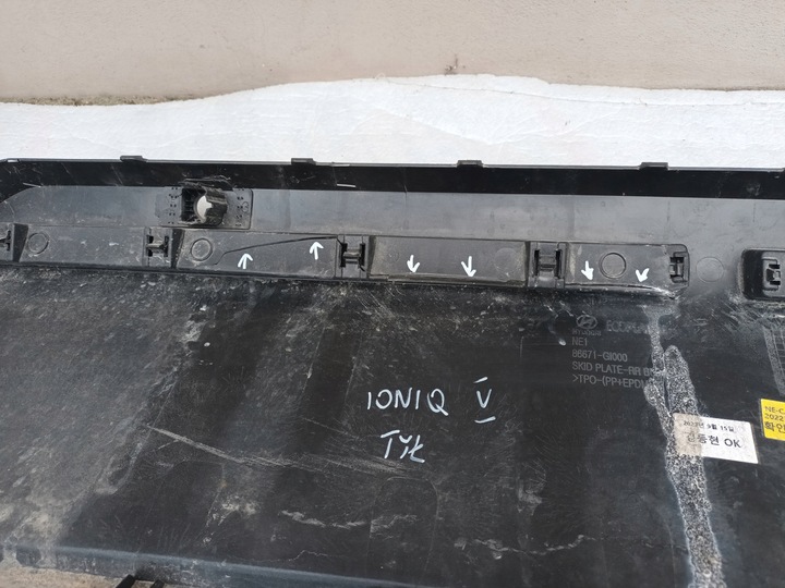 фото №7, Спойлер задній hyundai ioniq v дифузор спойлер зад