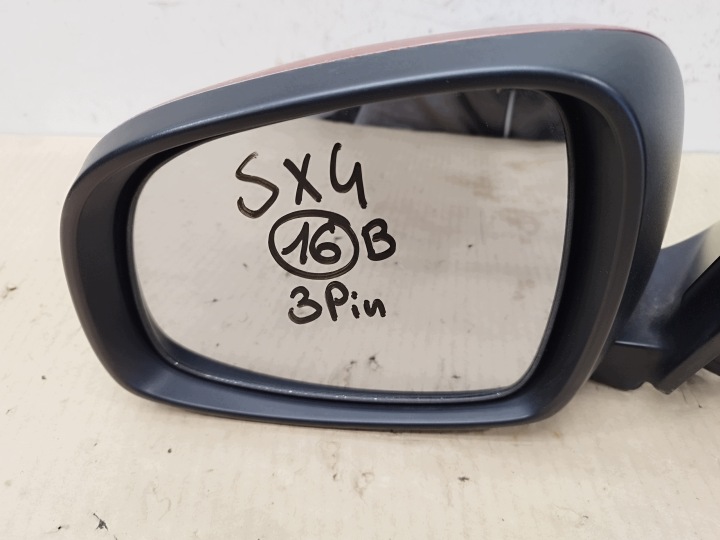 фото №10, Дзеркало ліве перед 3 pin suzuki sx-4 sx4 роки 2006-2009 колір zfm c14