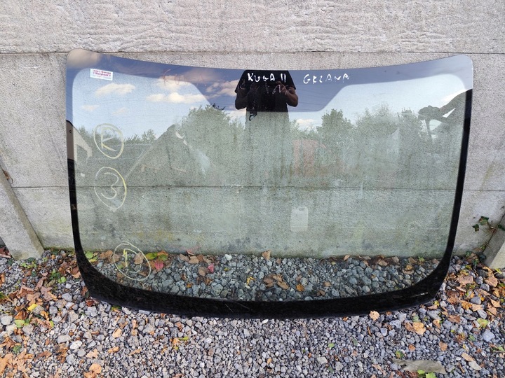 фото №1, Ford kuga mk1 - скло лобове передня з підігрівом
