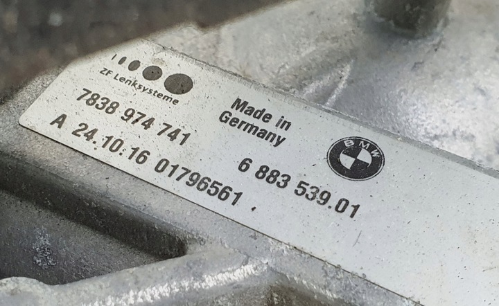 фото №8, Трансмісія рейка рульового управління bmw 5 f07 6883539 європа