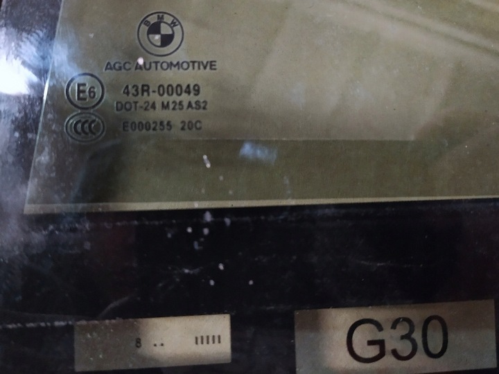 фото №4, Скло бокова трикутник лівий зад as2 bmw g30