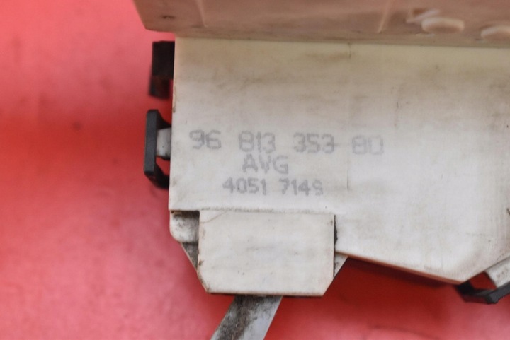 фото №8, Замок двері лівий перед переднє eu 9681335380 citroen jumpy 2 ii 07-16