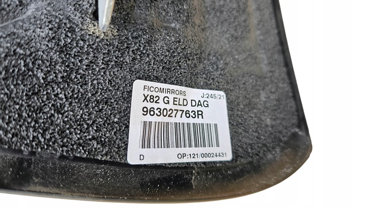 фото №11, Дзеркало ліві renault trafic iii opel vivaro b 963027763r