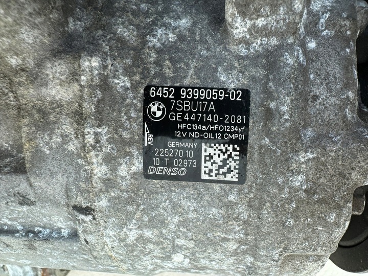 фото №10, Bmw серии 5 / 3 / f10 / f30 компрессор компрессор кондиционера 64529399059-02