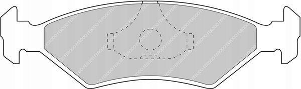 фото №15, Fcp206r ds3000 ferodo тормозные колодки тормозные ford fiesta