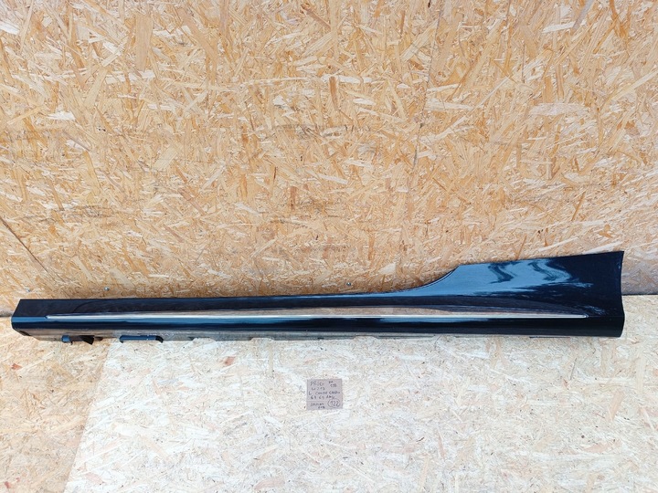 фото №1, Mercedes s63 купе 63 amg w217 планка порогова ліва поріг накладка хром 197