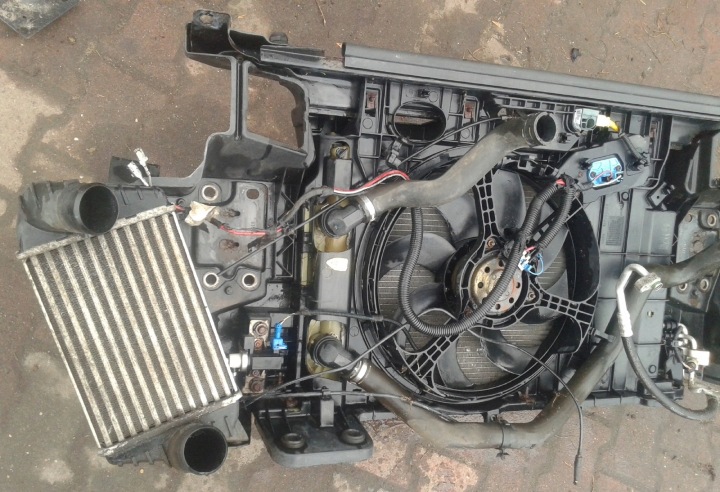 фото №14, Pas перед передний балка радиатор вентилятор fiat stilo 2001-2007 1,9 jtd
