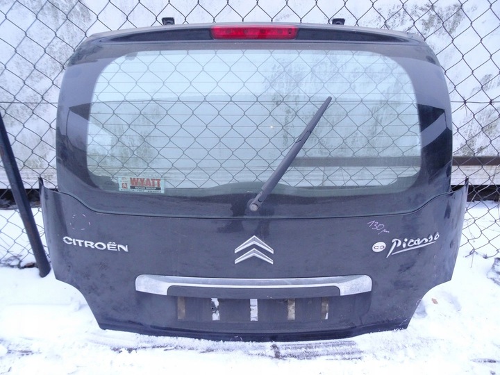 фото №4, Citroen c3 picasso кришка багажника зад задня exld