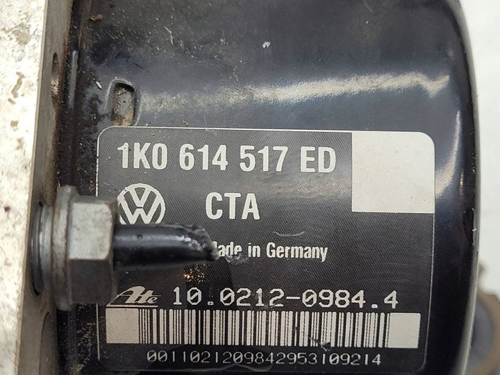 фото №8, Насос гальмівна abs vw caddy iii 1k0614517ed 1.6 tdi