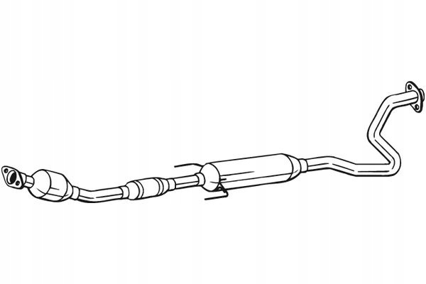 фото №2, Катализатор toyota prius 1.5h 09.03-12.09 bosal