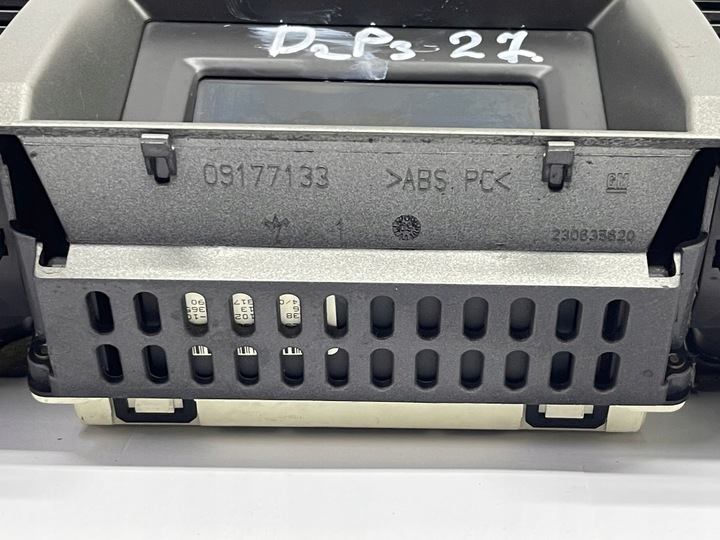 фото №3, Дисплей повітропровід opel vectra c 09177133