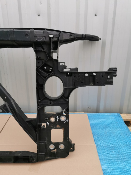 фото №11, Audi q7 4l 4l0 06- pas переднее усилитель 4l0805594a