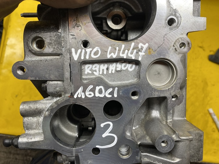 фото №15, Головка двигателя 110422959r vito w447 w205 c200 1.6 dci r9ma500 8150-1