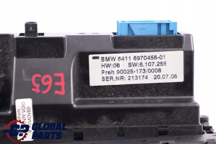 фото №10, Bmw e65 e66 панель клімат-контролю повітропровід 6970456