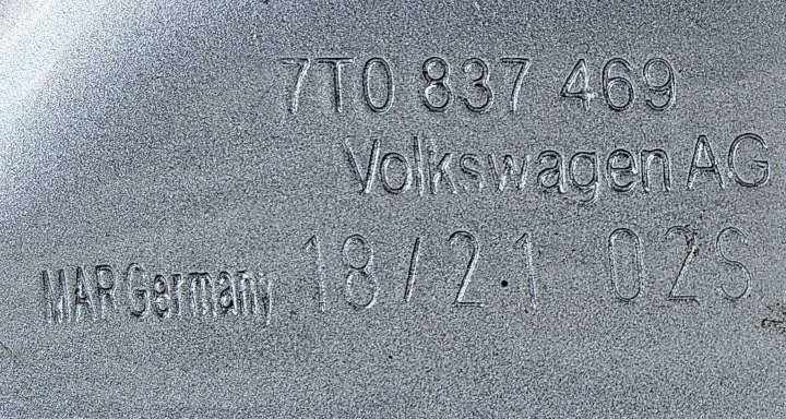 фото №16, Ліве передні перед двері vw transporter caravelle multivan t7 vii