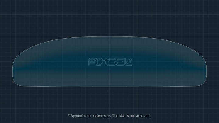 фото №5, Защитные стекло pixsel na приборная панель раздаточная zeekr 7x - 13.9“ 2024 -