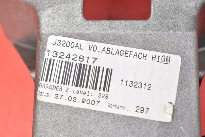фото №7, Підлокітник 13242817 opel vectra c рестайлінг 05-09