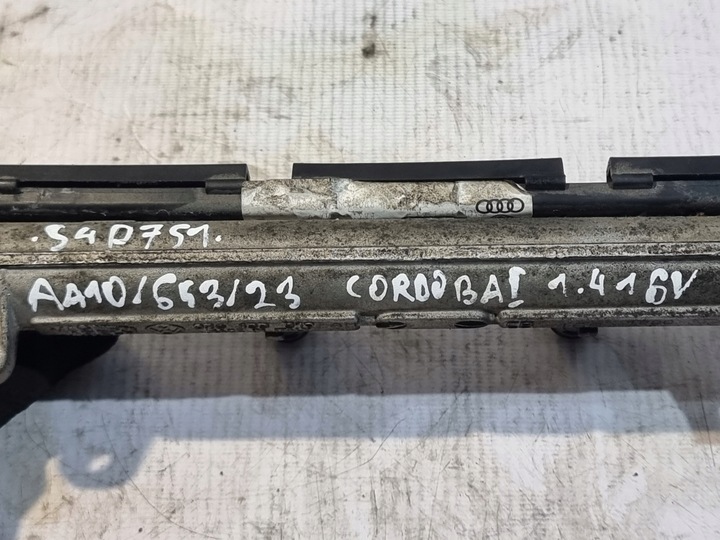 фото №8, Планка впрыскивающий оригинальный номер 036133319am seat cordoba i 1.4 16v