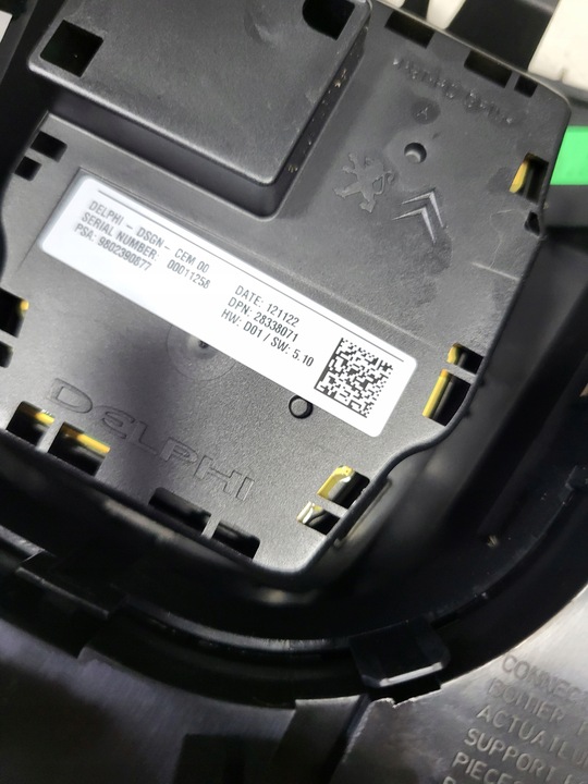 фото №10, Dekor панель середній citroen ds5 96661742zd 9802390877