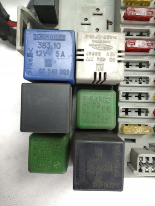 фото №9, Opel модуль блок керування коробка запобіжників 90483753 європа