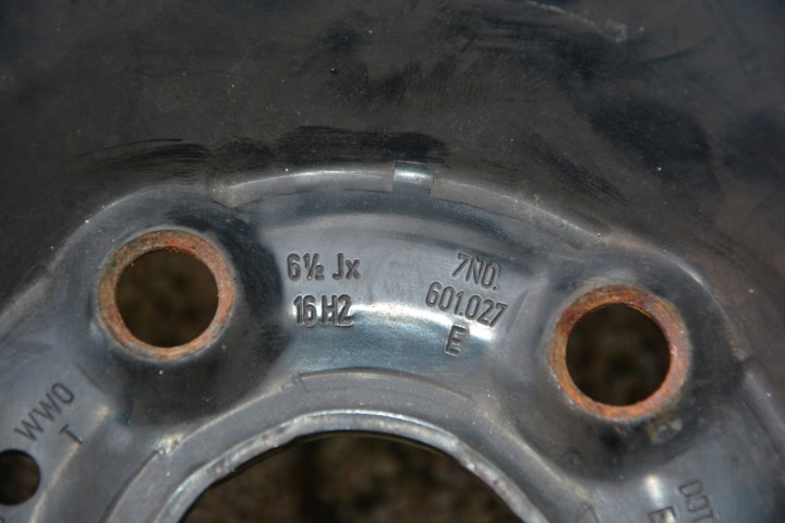 фото №12, Сталеві диски 16" vw sharan 7n0601027e