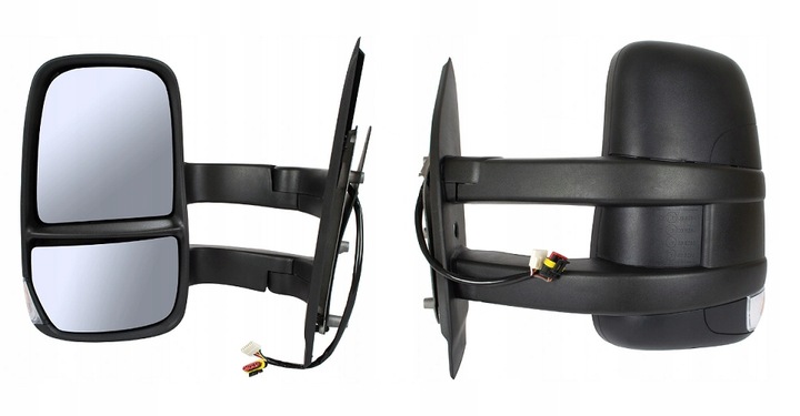фото №1, Зеркало левая iveco daily 2014-2024 электрические длинные рычаг