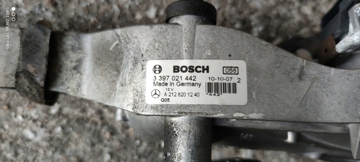 фото №5, Механізм двигунчик двірник mercedes w212 eur