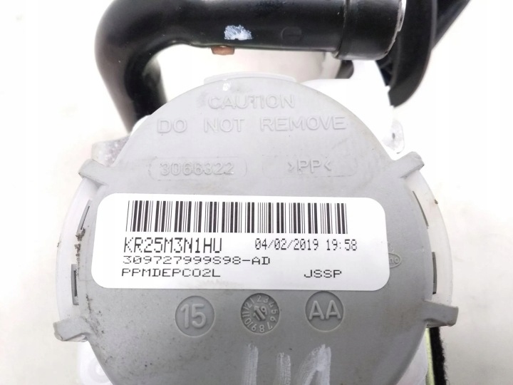 фото №7, Pas безопасности передний правое skoda karoq nu7 3066322 1.6l дизель 85kw