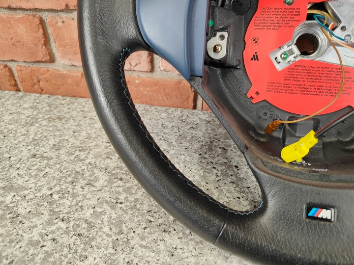 фото №8, Руль bmw e36 z3 e39 e38 m набор m5 m3 кожа оригинал лента 1162111