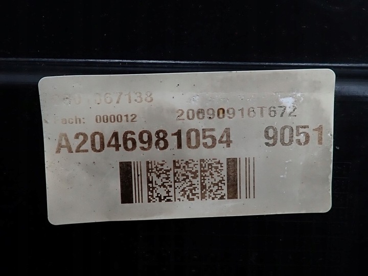 фото №9, Планка захист порога порогова права mercedes glk 09r w204 a2046981654
