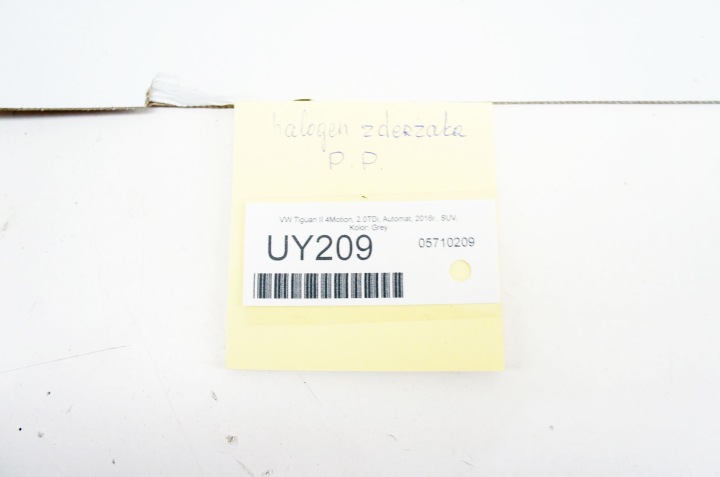фото №6, Uy209 vw tiguan ii галоген праве перед 5na941700a