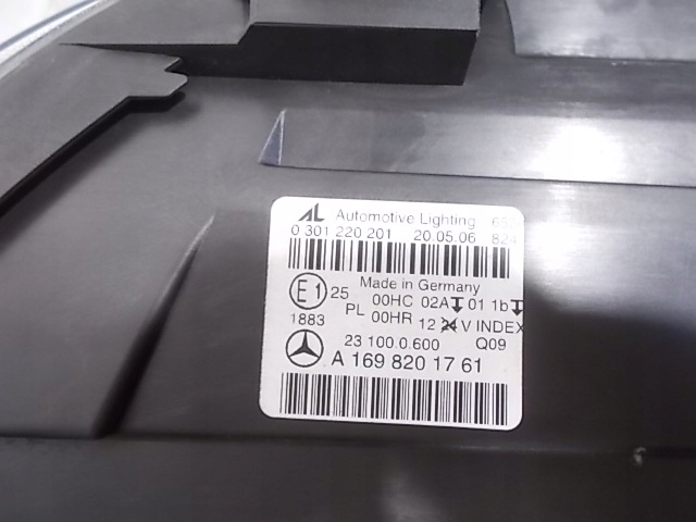 фото №13, Лампа перед mercedes b класс w 245 05-11 a1698201761 оригинал европа красивая