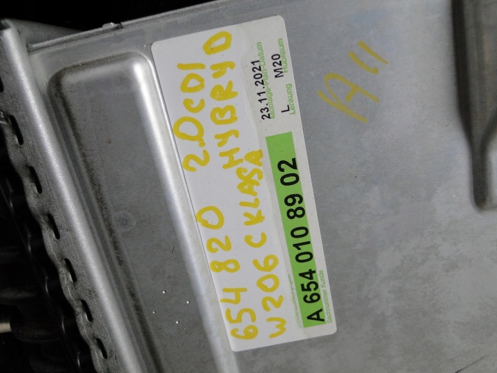 фото №9, Двигун mercedes c клас w206 2021r 2.0cdi гібрид 654820