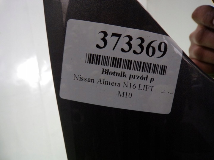 фото №13, Nissan almera n16 рестайлинг крыло передний правое k45g