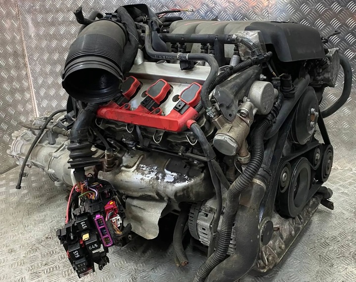 фото №8, Двигатель комплектный коробка передач swap audi a6 c6 a7 s7 4k8 2.8 chv npd