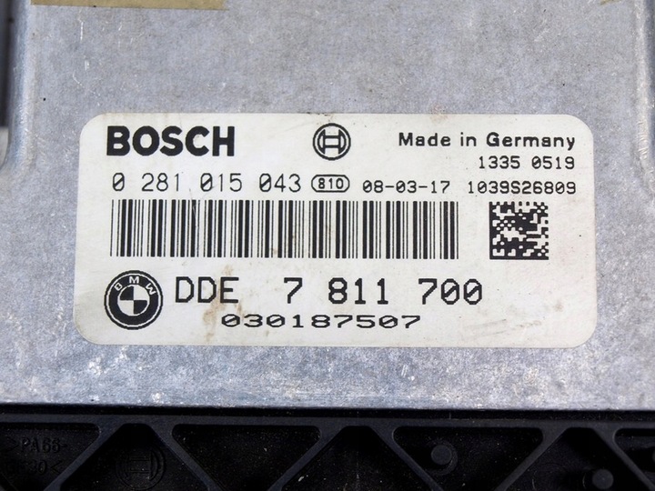 фото №9, Комп'ютер блок керування двигуна bmw 320d 2.0d