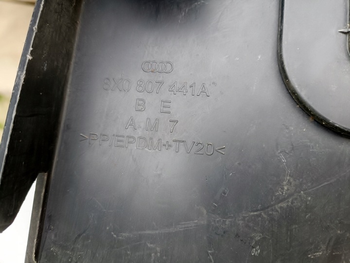 фото №3, Audi a1 10-14 захист заглушка фаркоп зад 8x0807441a