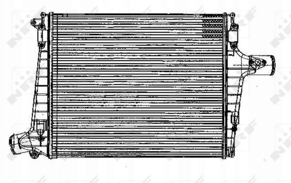 фото №1, Интеркулер vw a6 2,5tdi 97-