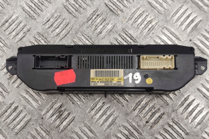 фото №7, Панель strerowania кондиционера ford c-max dm2 6n4t18c612ac 1.8l дизель