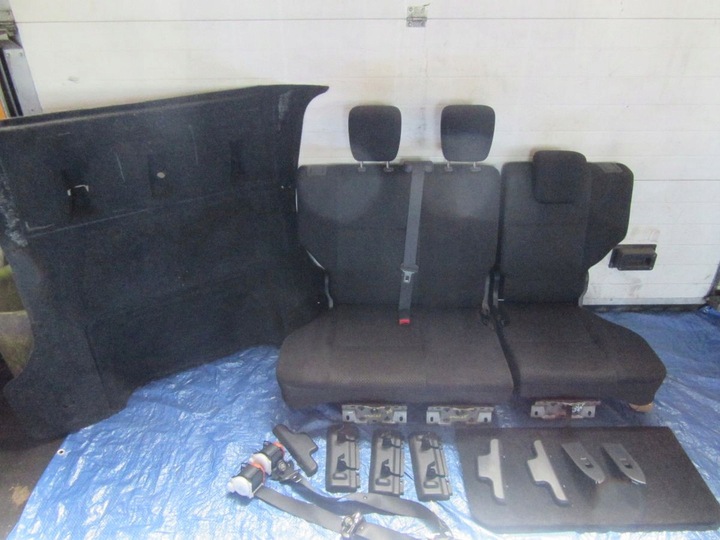 фото №11, Suzuki grand vitara ii 2007 диван зад + ремені кріплення 5d kpl