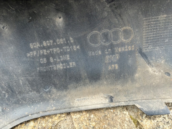 фото №14, Audi q5 sq5 ii s line 80a спойлер накладка перед 80a807061b оригинал